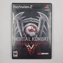 Mortal Kombat Deadly Alliance PS2 PlayStation 2 Complete CIB + Reg Card