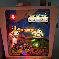 **GOTTLIEB BUCCANEER PINBALL MACHINE  - TRADES??**