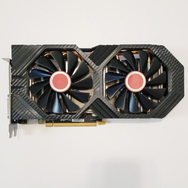 Radeon RX580 8GB DDR5 GTS Black Ed. XFX GPU Graphics Card - DX12, PCIe 3.0