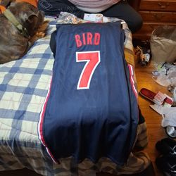 Larry Bird #7 Dream Team Olympic Jersey