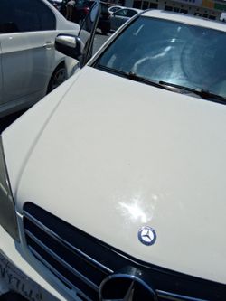White Mercedes-Benz