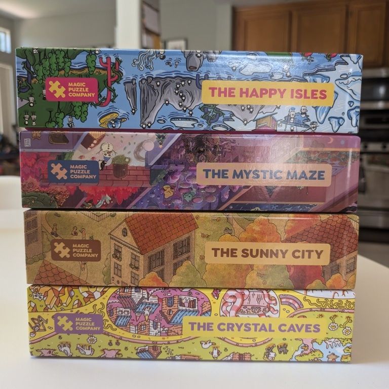 Magic Puzzle Company Puzzles X 4 for Sale in Agoura Hills