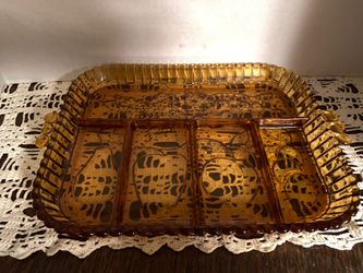 Amber Serving Tray