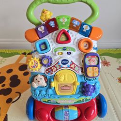 VTech Stroll and Discover Activity Walker 2 -in-1 Toddler Toy 