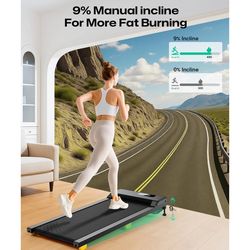 Walking Pad with Incline, 9%