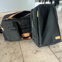 Nordace 3 Backpacks And 2 Weekend Travel Bags