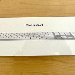 New! Apple Magic Keyboard With Numeric Keypad