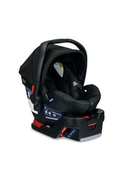Black Britax b-safe 35 infant car seat exp date 07/2024