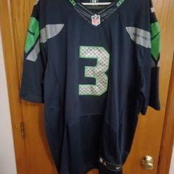 Russell Wilson #3 Nike NFL Players Embroidered Seahawks Jersey 