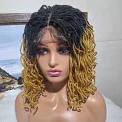 Twisted Dreadlocks Lace Front Wig  Free Parting 