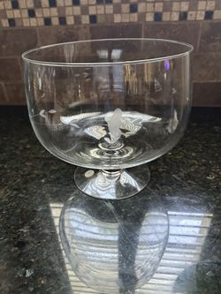 Glass Punch Bowl