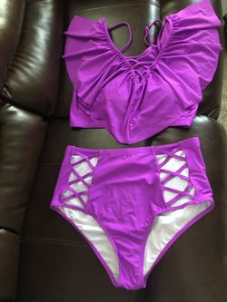 New swimwear, two-piece swimsuit size 2xl, one piece 16w, each for $ 10