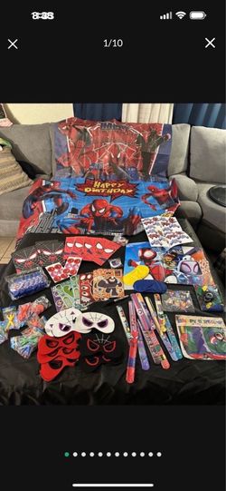 New Spider-Man party supplies
