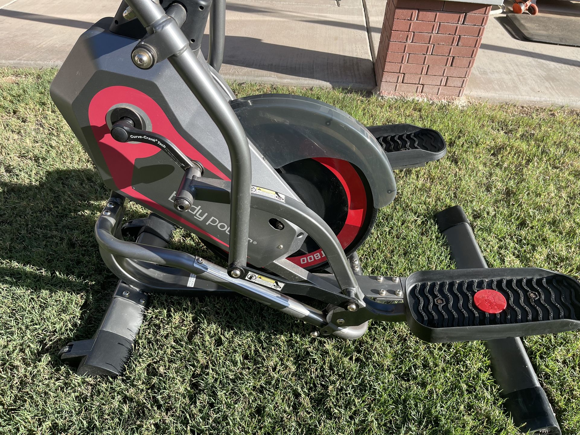 Body Flex Sports Body Power Manual Resistance Cross-trainer Elliptical