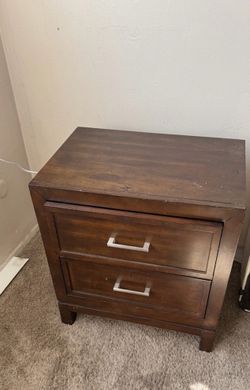 Brown side tables
