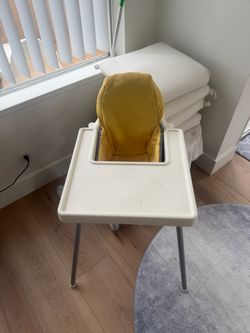 IKEA Antilop High Chair with Tray and Cushion