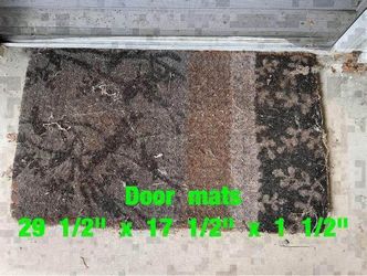 Door  mats   -     $10  each