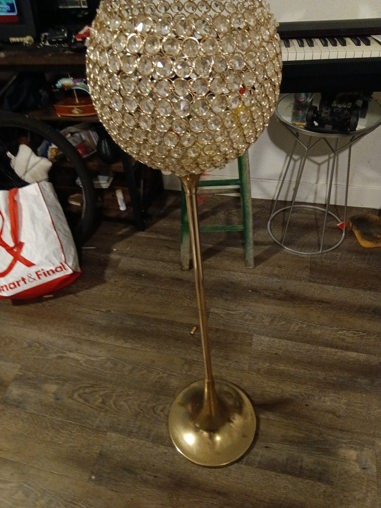 Crystal Bowl Candle Holder