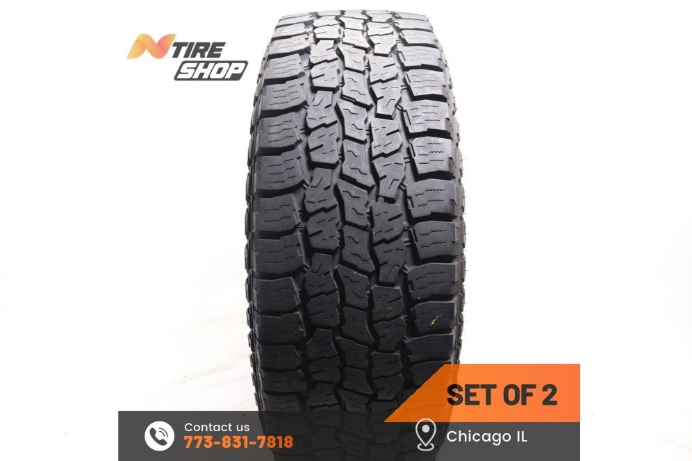 Set of 2 Used 11/32 LT 275/65R20 126/123S Mazama Open Range A/T SQM-3