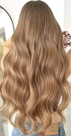 100% Real Remy Human Hair Extensions Full Head Colors #27 Dark Blonde Length 24"