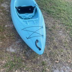 8’ Field And Stream Kayak With Paddle