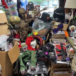 Halloween Sale, Costumes, Masks, Shoes, Wigs, Props, Etc.