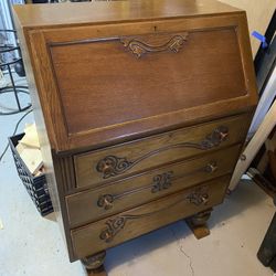 Wooden Secretary Desk