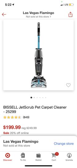 Bissell JetScrub Pet Carpet Cleaner