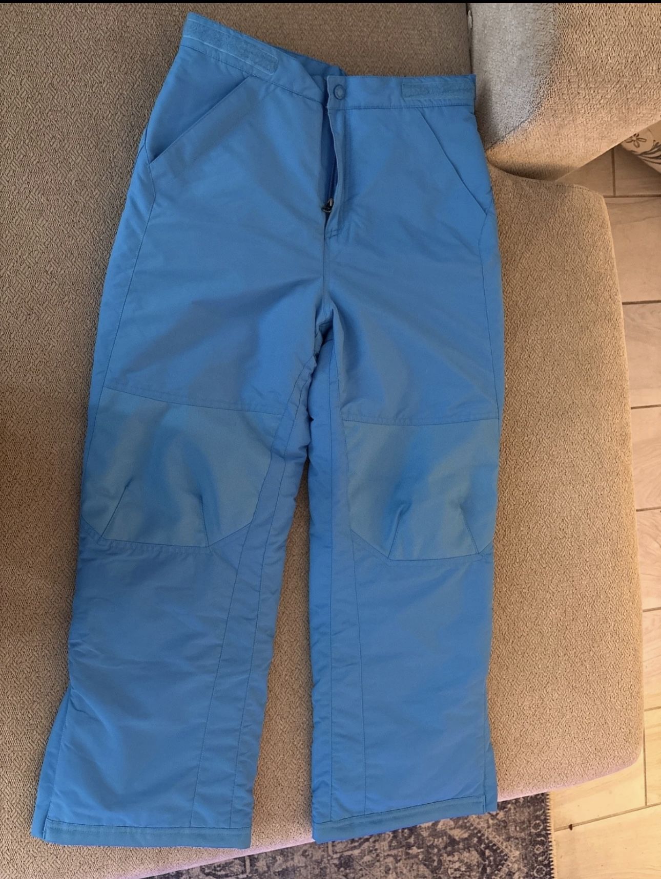 LL Bean Snow Ski Pants unisex 12 blue 271284 Thinsulate Insulated with tag