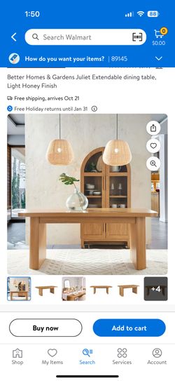 Extendable Dining Table Brand New Still In Box