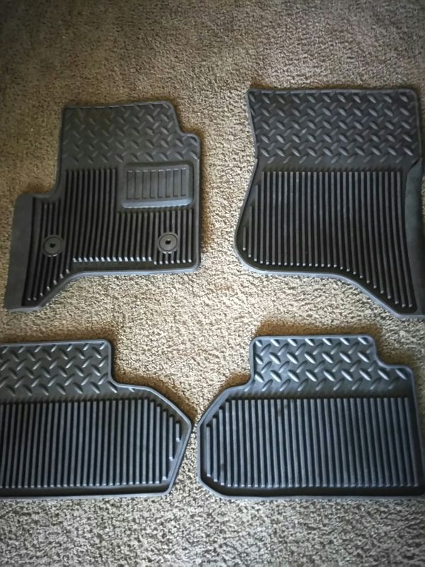 Chevy Silverado rubber floor mats full set for Sale in Albuquerque, NM