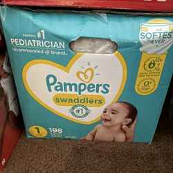 Pampers Swaddlers ( Size 1) NEW