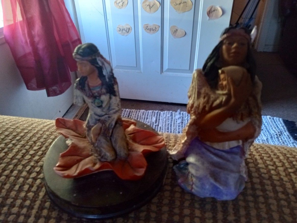 Native Statue Good Condition $6.00 Each