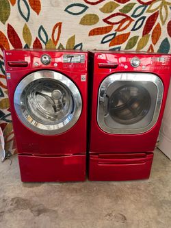 LG washer and dryer laundry