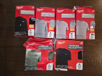 Milwaukee Men's Work Shirts $15 ea. NEW (PRICE IS FIRM)