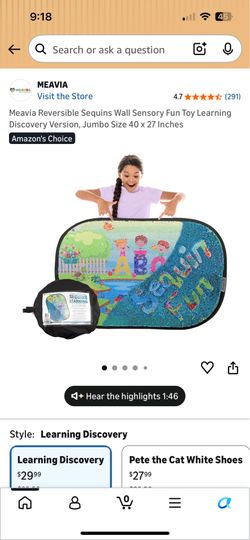 Sequins Learning Discovery Toy
