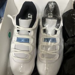 Jordan 11s Retro Low White Legend Blue