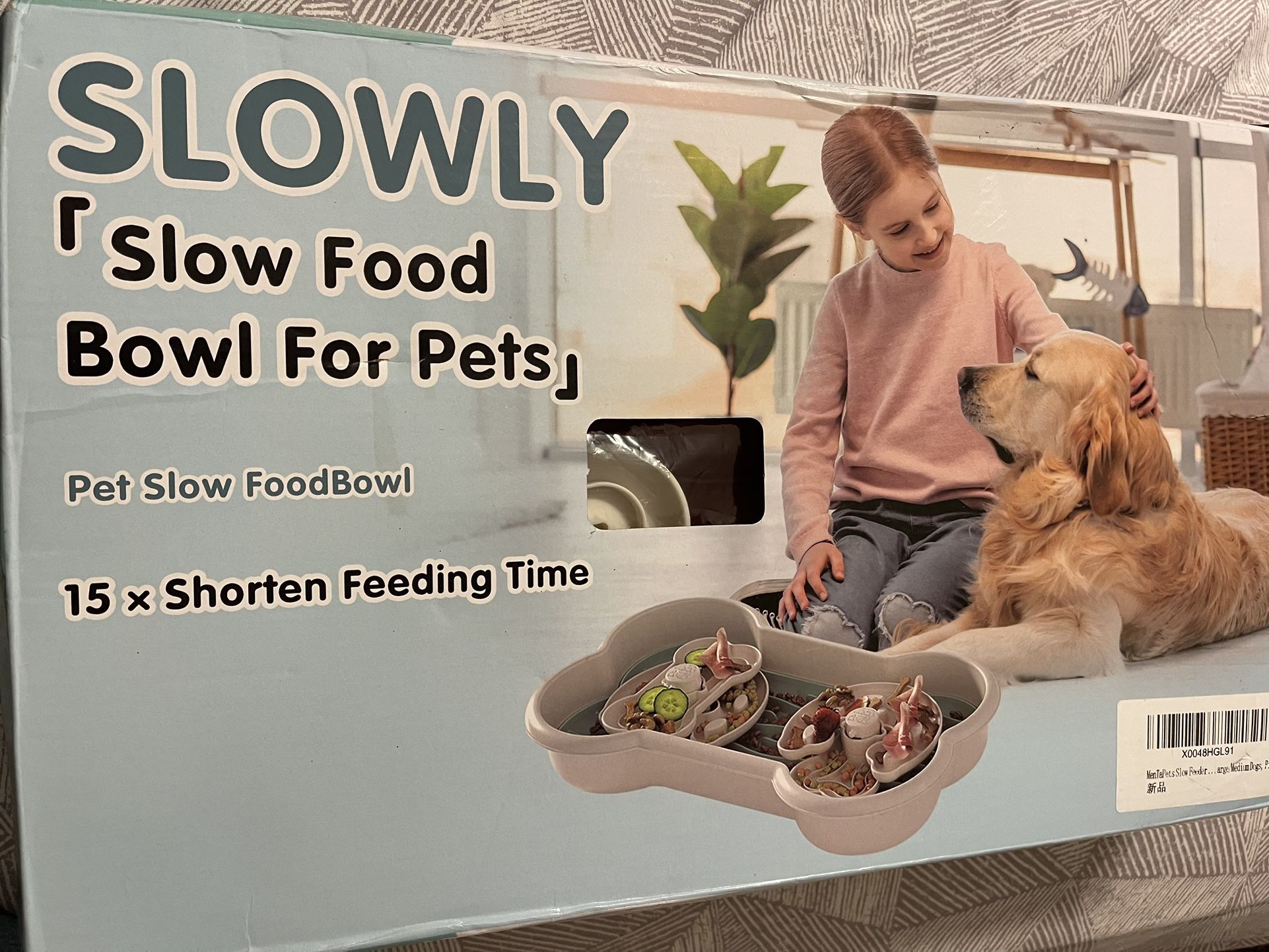 New Slow Food Dog Bowl