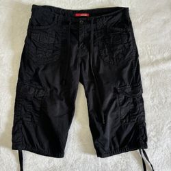 Unionbay Black Cargo Capris