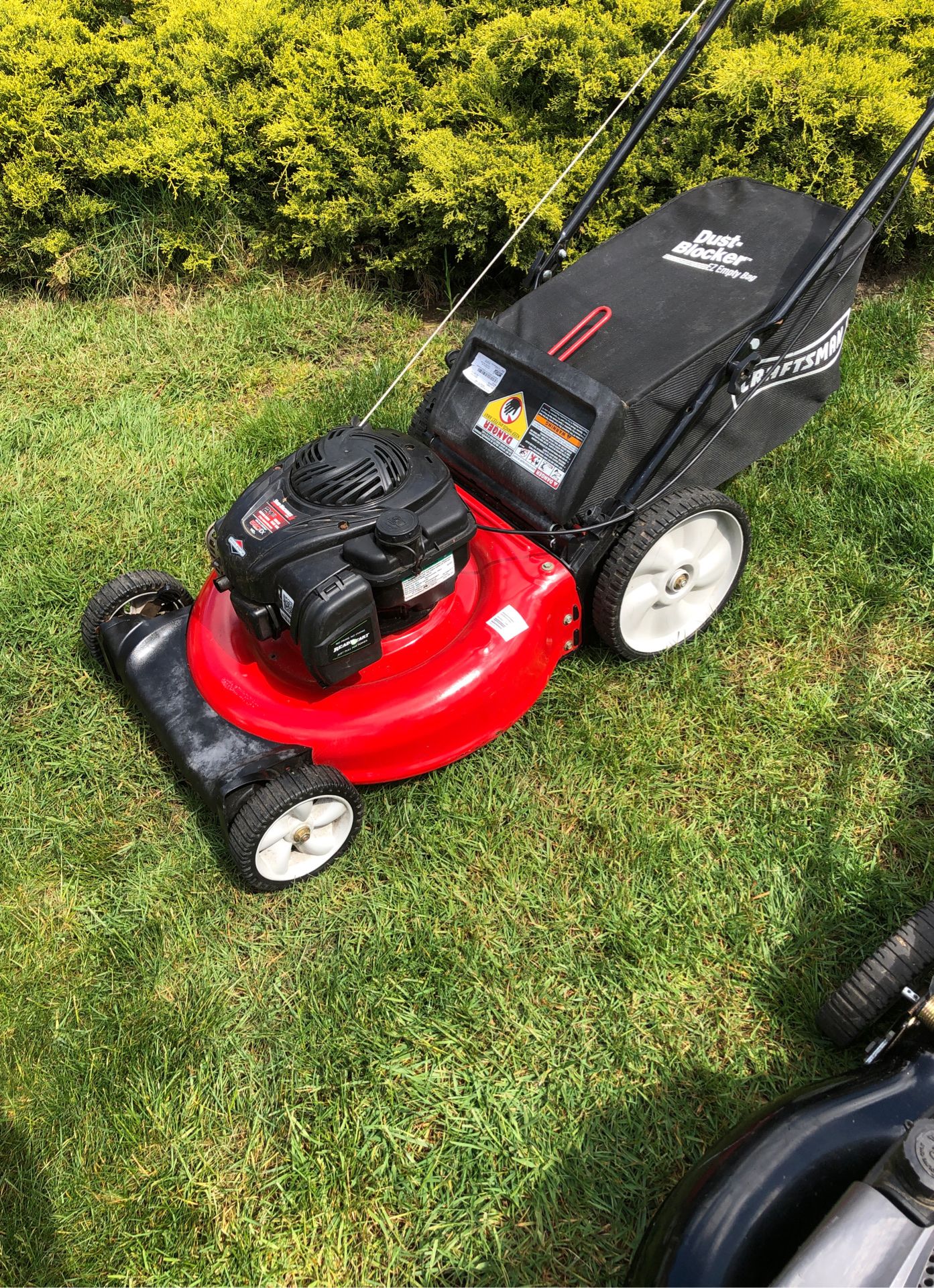 Murray bagger lawnmower. Like new. $100