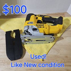 $100 Used Dewalt Jig Saw (Tool-Only,  Jigsaw) Used In Great Working Condition 