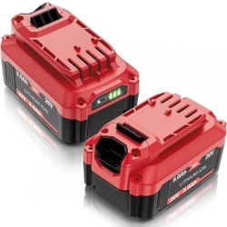 8.0Ah Replacement for Craftsman 20V Battery, 2-Pack 20V Lithium Batteries Compatible with Craftsman 20V Power Tools CMCB205 CMCB204 CMCB206 CMCB202 CM