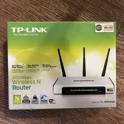 TP-Link TL-WR940N 300 Mbps 4-Port Gigabit Wireless N Router