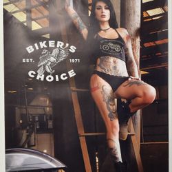 BIKER'S CHOICE Poster