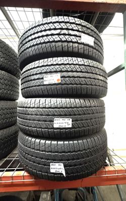 ✅ 4 Used Tires 265/70R17 GOODYEAR WRANGLER HP P265/70R17 ALL SEASON 265 70 17