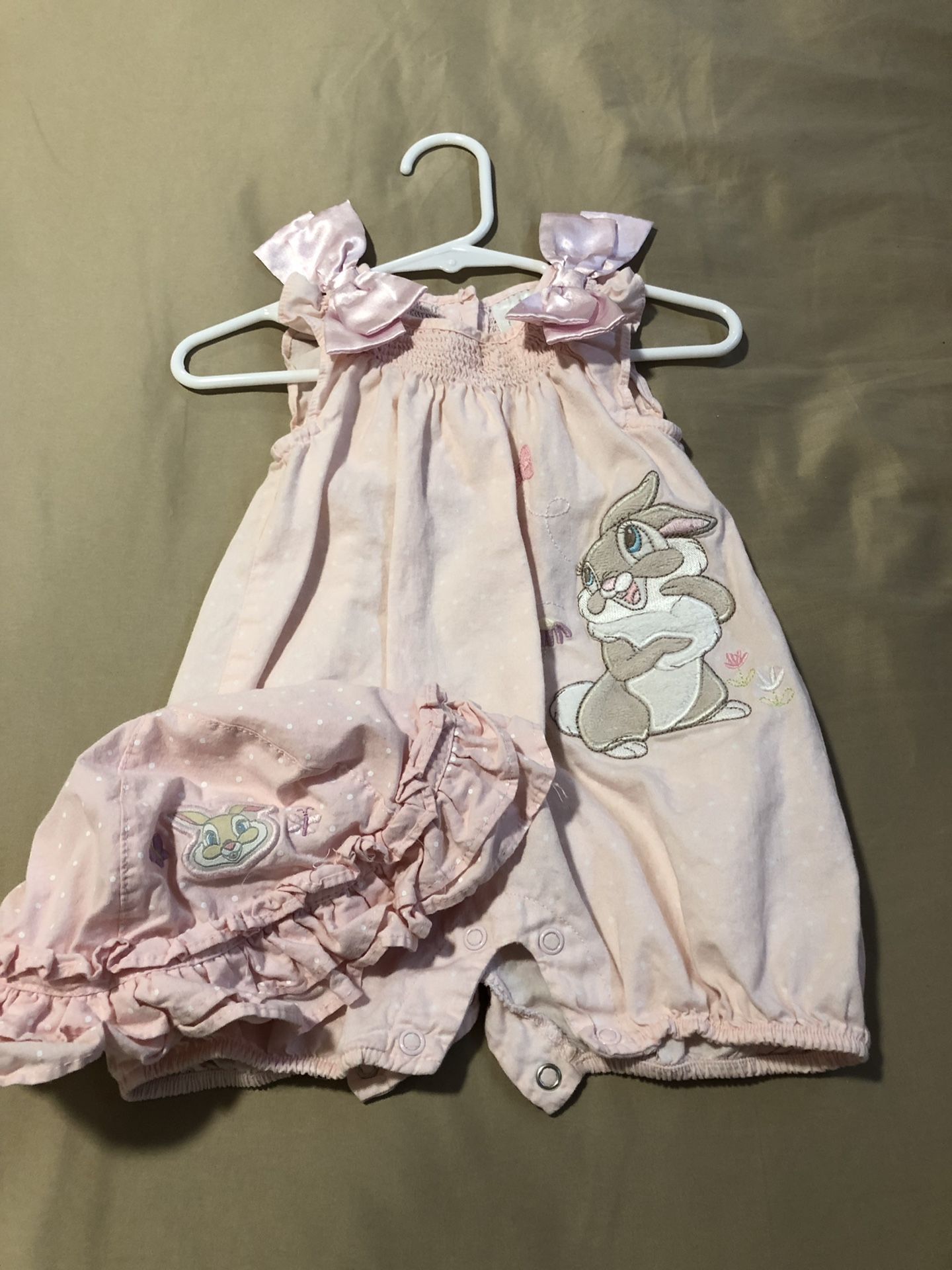 Thumper onesie set with hat