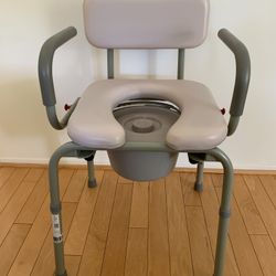 Nova Padded Drop-Arm Commode