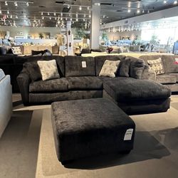 Grey 2pc Sectional Couch