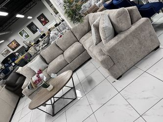 Beautiful “L” Shape Sectional 🎨 Customizable 