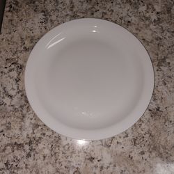 10 inch White Porcelain Plates